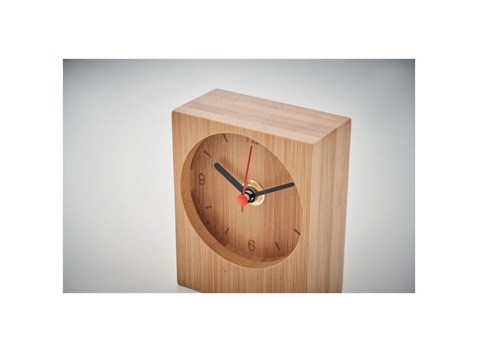 CLAMBU - Orologio da tavolo in bambù FullGadgets.com