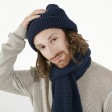 Clas Waffle Knit Scarf 100%A FullGadgets.com
