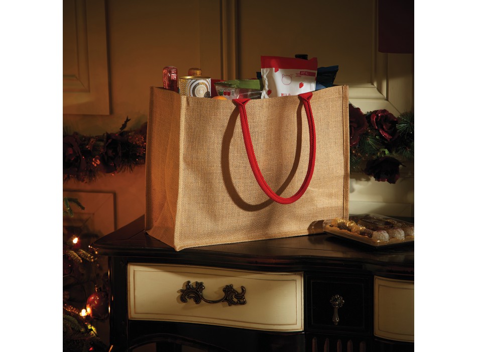 Classic Jute Shopper 100% JUTA FullGadgets.com