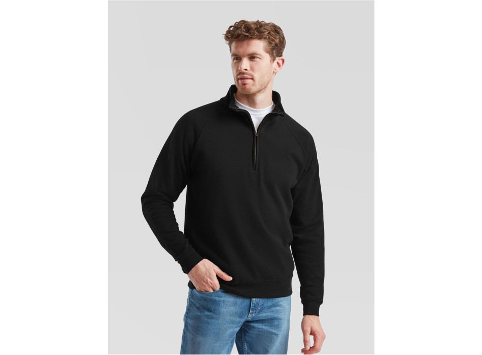 Classic Zip Neck Sweat FullGadgets.com