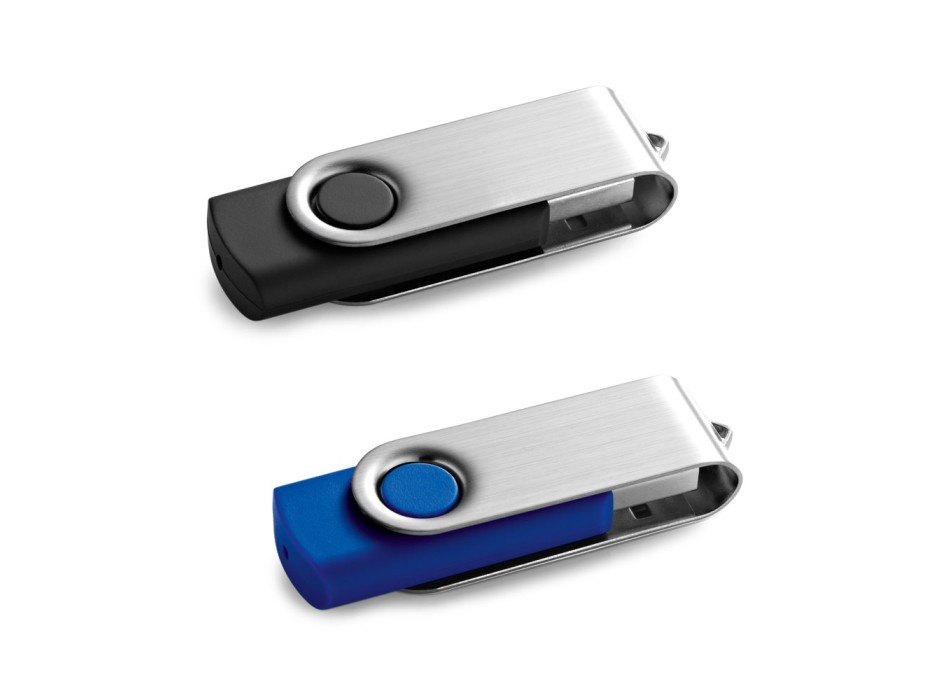 CLAUDIUS 32 GB. Chiavetta USB da 32 GB con clip in metallo FullGadgets.com