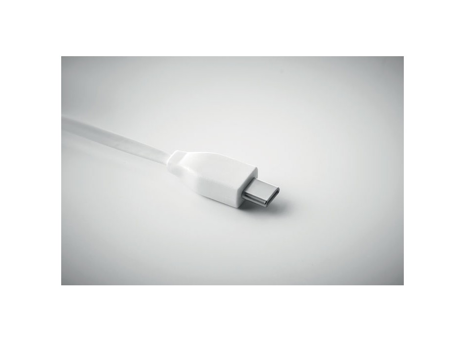 CLAUER - Cavo 3 in 1 in bamboo FullGadgets.com