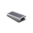 CLERK. Power bank da 8'000 mAh con pannello solare in alluminio 100% riciclato FullGadgets.com