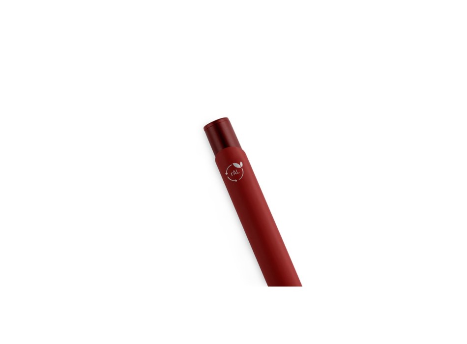 CLINT. Penna a sfera in alluminio riciclato (100% rAL) con finitura in gomma FullGadgets.com