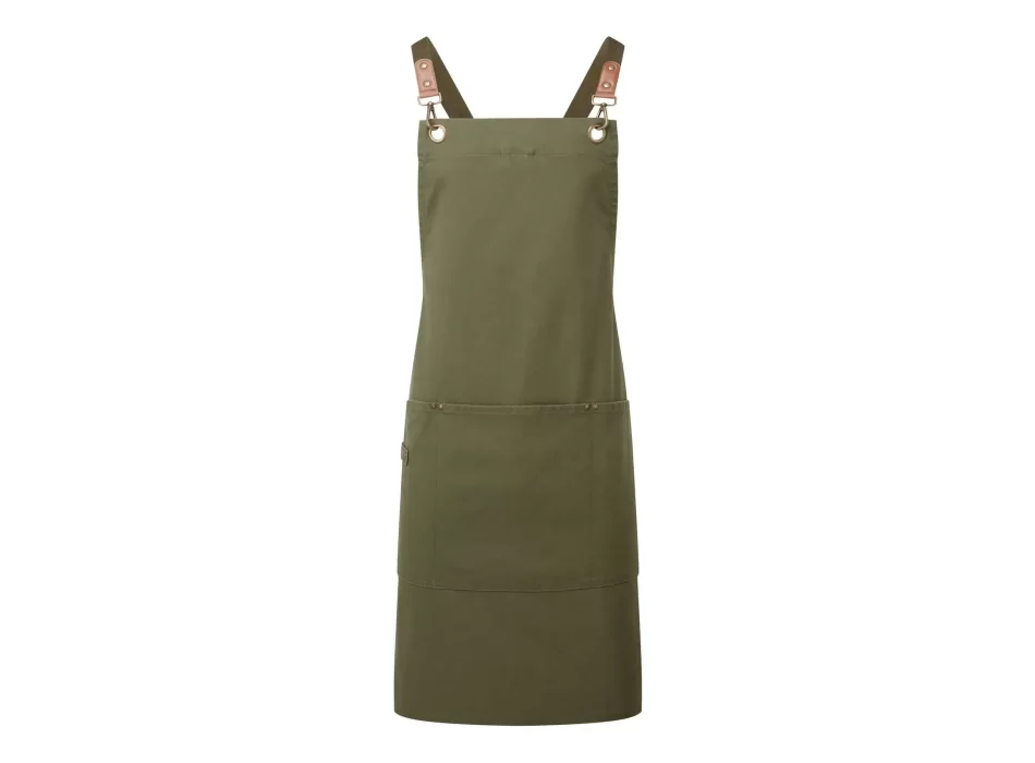 Clip & Clasp' Cross-Back Bib Apron FullGadgets.com