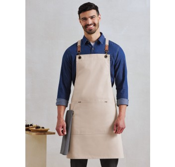 Clip & Clasp' Cross-Back Bib Apron FullGadgets.com