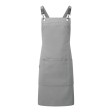 Clip & Clasp' Cross-Back Bib Apron FullGadgets.com