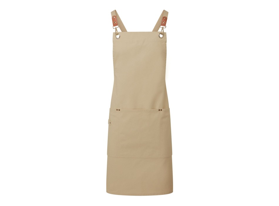 Clip & Clasp' Cross-Back Bib Apron FullGadgets.com