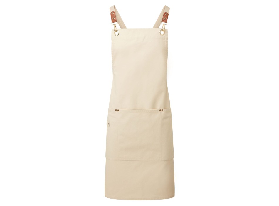 Clip & Clasp' Cross-Back Bib Apron FullGadgets.com