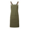 Clip & Clasp' Cross-Back Bib Apron FullGadgets.com