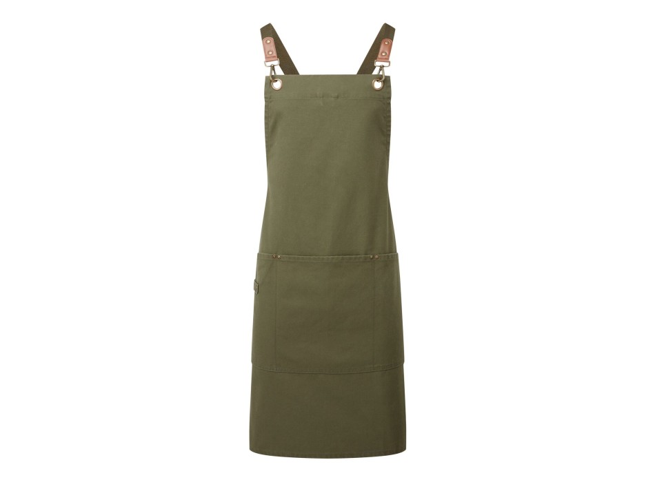 Clip & Clasp' Cross-Back Bib Apron FullGadgets.com