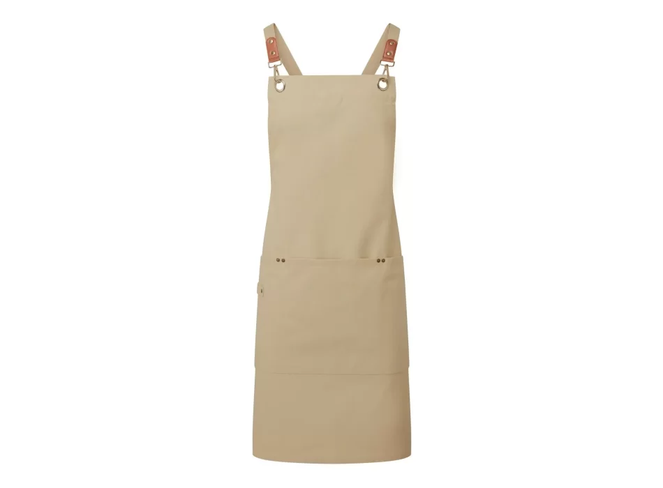 Clip & Clasp' Cross-Back Bib Apron FullGadgets.com
