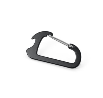 CLOSE. Moschettone in alluminio con apribottiglia FullGadgets.com