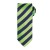 Cravatta Club Stripe 100% Poliestere Personalizzabile |Premier
