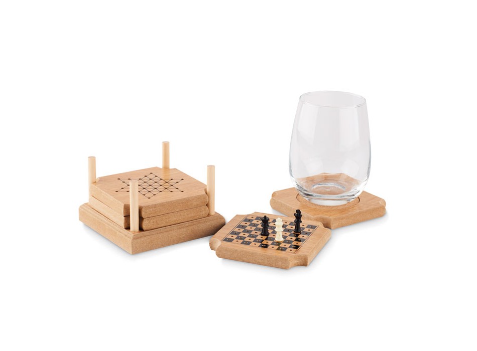 COASTGAME - Set di 4 sottobicchieri FullGadgets.com