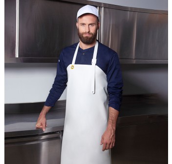 Coated, Waterproof Bib Apron I FullGadgets.com
