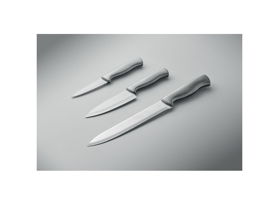 COCINERO - Set 3 coltelli in acciaio inox FullGadgets.com