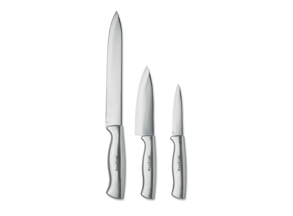 COCINERO - Set 3 coltelli in acciaio inox FullGadgets.com