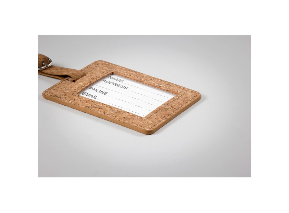 COCO - Etichetta bagagli in sughero FullGadgets.com