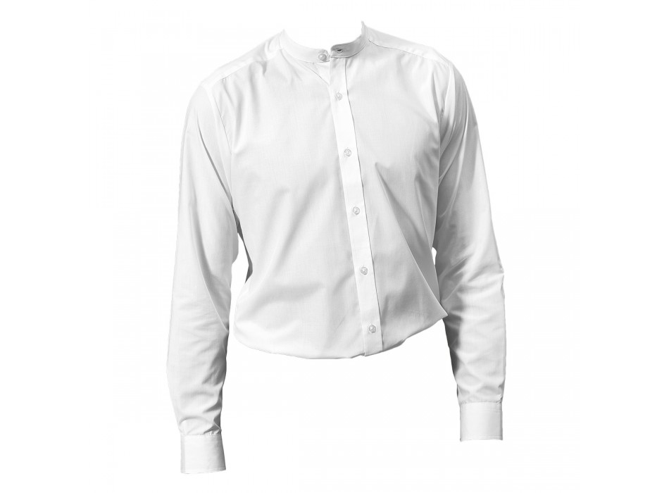 Collar 'Grandad' LS Shirt65%P3 FullGadgets.com