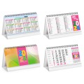 Calendario Da Tavolo Multicolor Fluo Personalizzabile