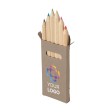 Colored pencil set Gigi | 6 pcs FullGadgets.com