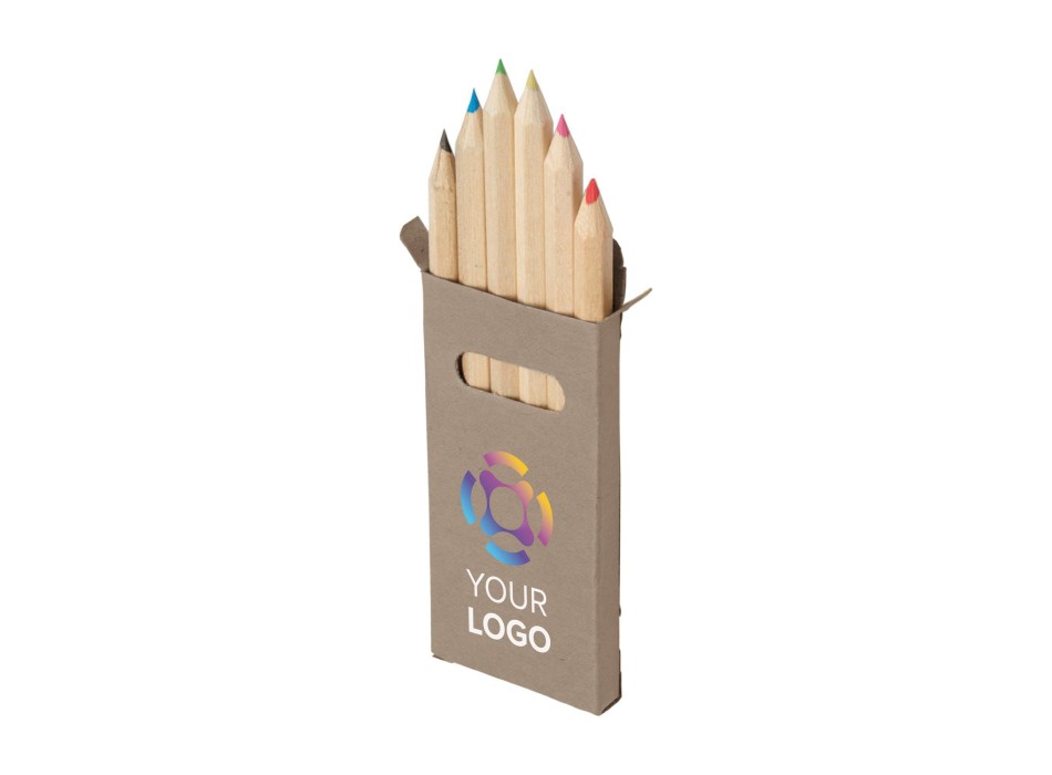 Colored pencil set Gigi | 6 pcs FullGadgets.com