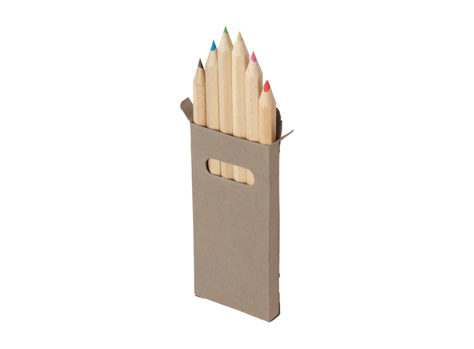 Colored pencil set Gigi | 6 pcs FullGadgets.com