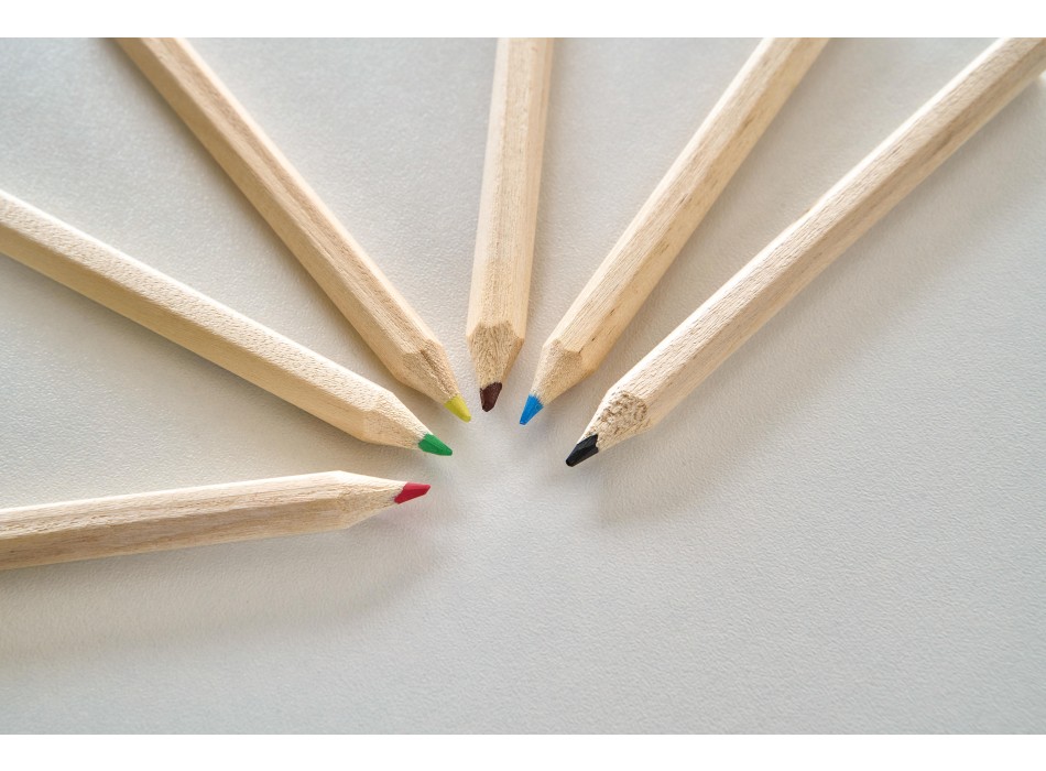Colored pencil set Gigi | 6 pcs FullGadgets.com