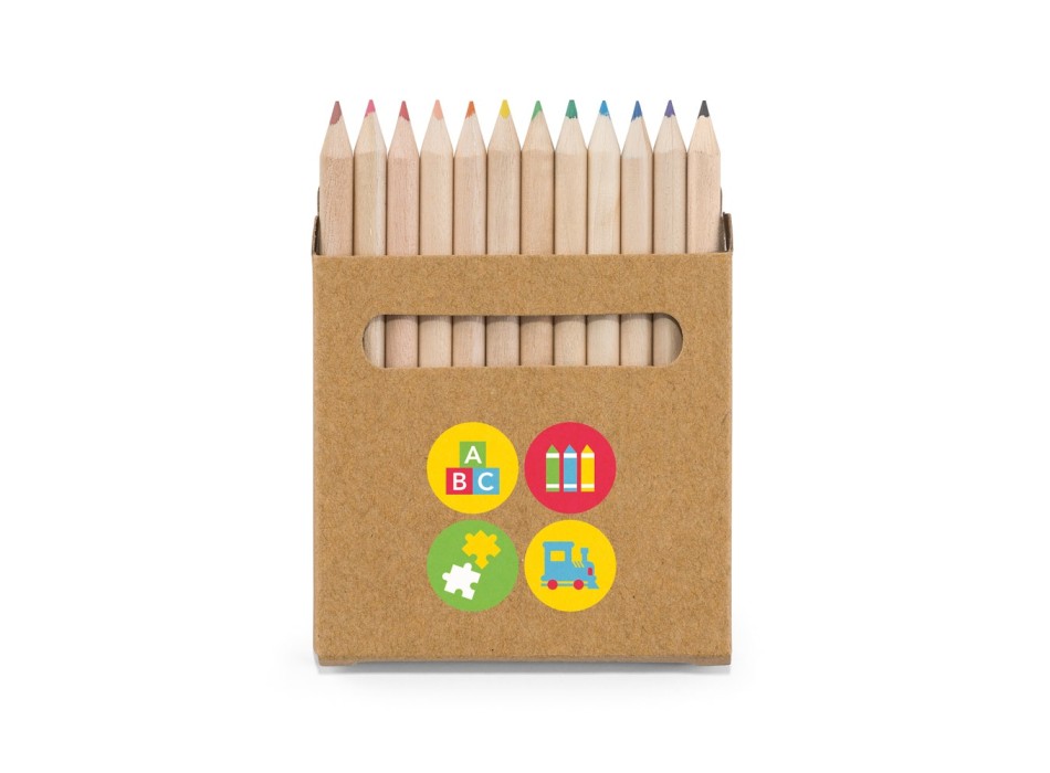 COLOURED. Scatola con 12 matite colorate FullGadgets.com