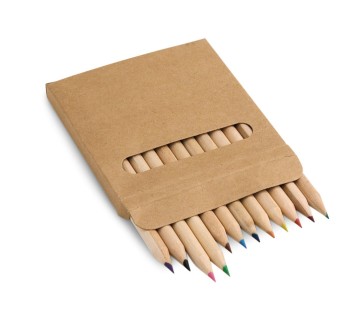 COLOURED. Scatola con 12 matite colorate FullGadgets.com