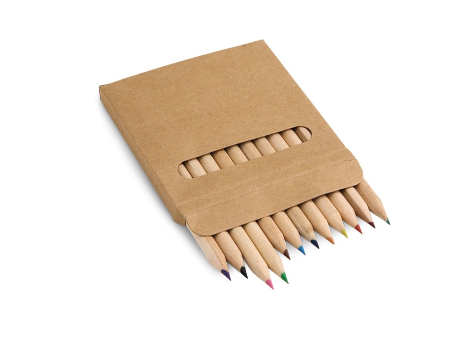 COLOURED. Scatola con 12 matite colorate FullGadgets.com