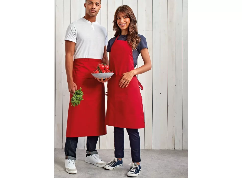 Colours Bib Apron With Pocket FullGadgets.com