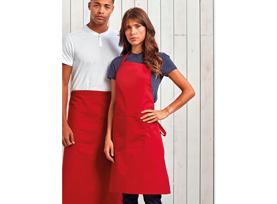 Colours Bib Apron With Pocket FullGadgets.com
