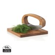 Coltello da cucina AdHoc RoccaVerde con tagliere FullGadgets.com