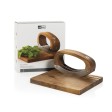 Coltello da cucina AdHoc RoccaVerde con tagliere FullGadgets.com