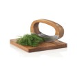 Coltello da cucina AdHoc RoccaVerde con tagliere FullGadgets.com