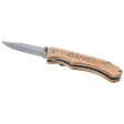 Coltello tascabile Dave in legno con clip per cintura FullGadgets.com
