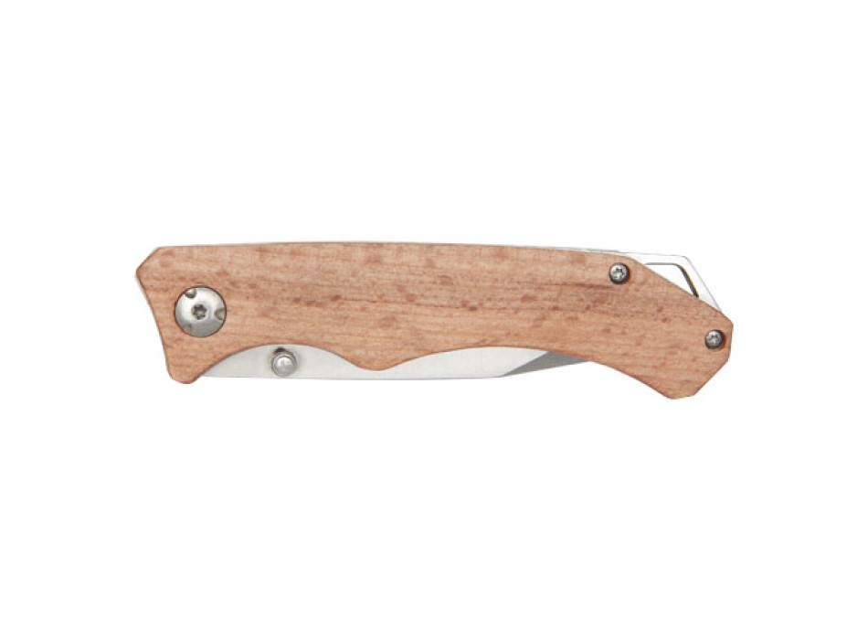 Coltello tascabile Dave in legno con clip per cintura FullGadgets.com
