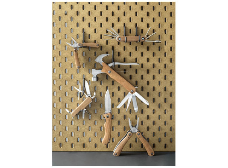 Coltello tascabile Dave in legno con clip per cintura FullGadgets.com