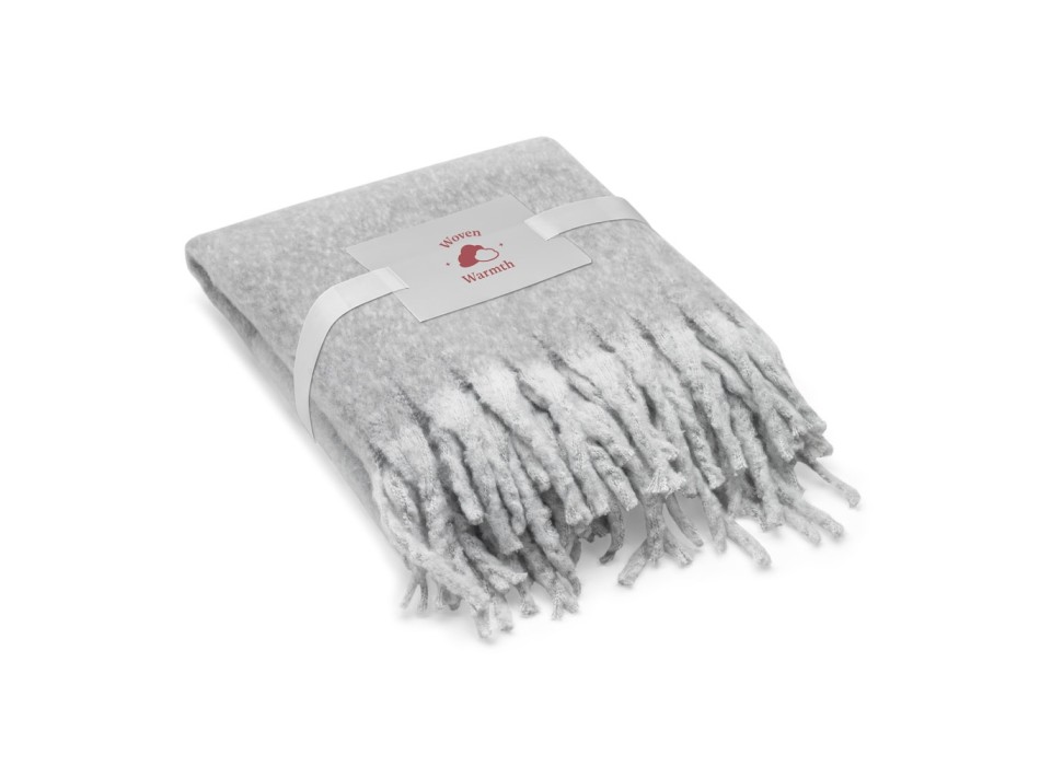 COMFY. Coperta in poliestere riciclato (100% rPET) (300 g/m²), effetto simile al mohair FullGadgets.com