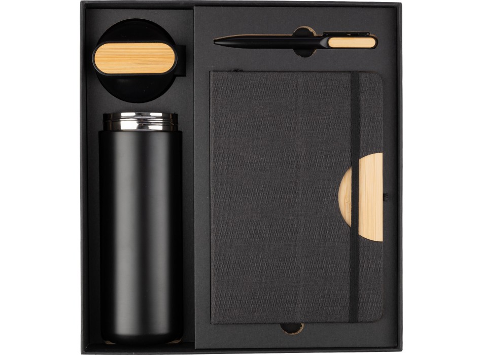 Confezione regalo in cartone nero Kurt FullGadgets.com