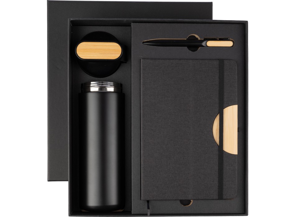 Confezione regalo in cartone nero Kurt FullGadgets.com