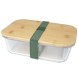 Contenitore per pranzo Roby di vetro con coperchio in bambù FullGadgets.com