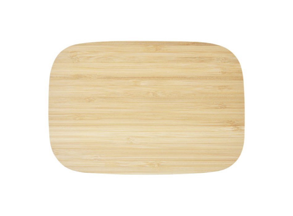 Contenitore per pranzo Tite in acciaio inossidabile con coperchio in bambù FullGadgets.com