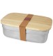 Contenitore per pranzo Tite in acciaio inossidabile con coperchio in bambù FullGadgets.com