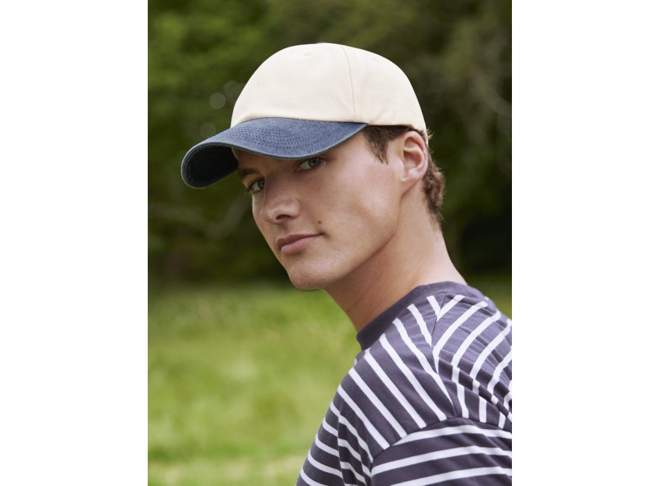 Contrast Peak Low Profile Vintage Cap FullGadgets.com