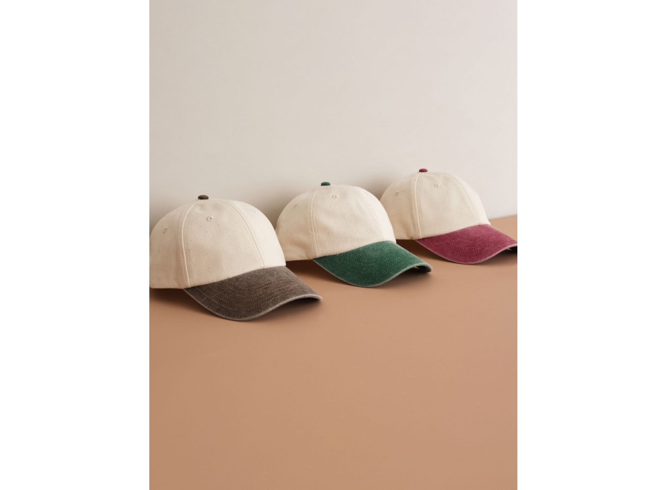 Contrast Peak Low Profile Vintage Cap FullGadgets.com