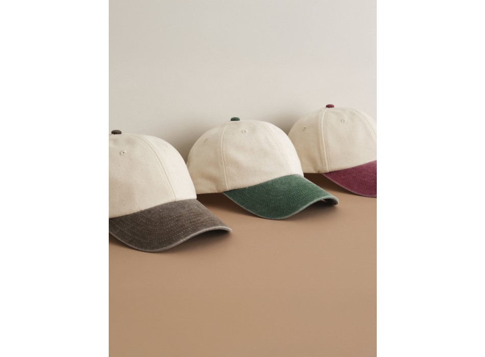 Contrast Peak Low Profile Vintage Cap FullGadgets.com