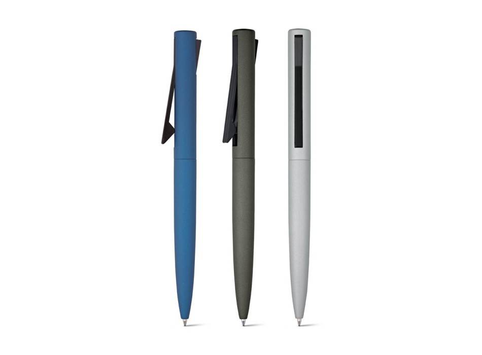 CONVEX. Penna a sfera in alluminio riciclato (100% rAL) e ABS riciclato (100% rABS) con clip FullGadgets.com